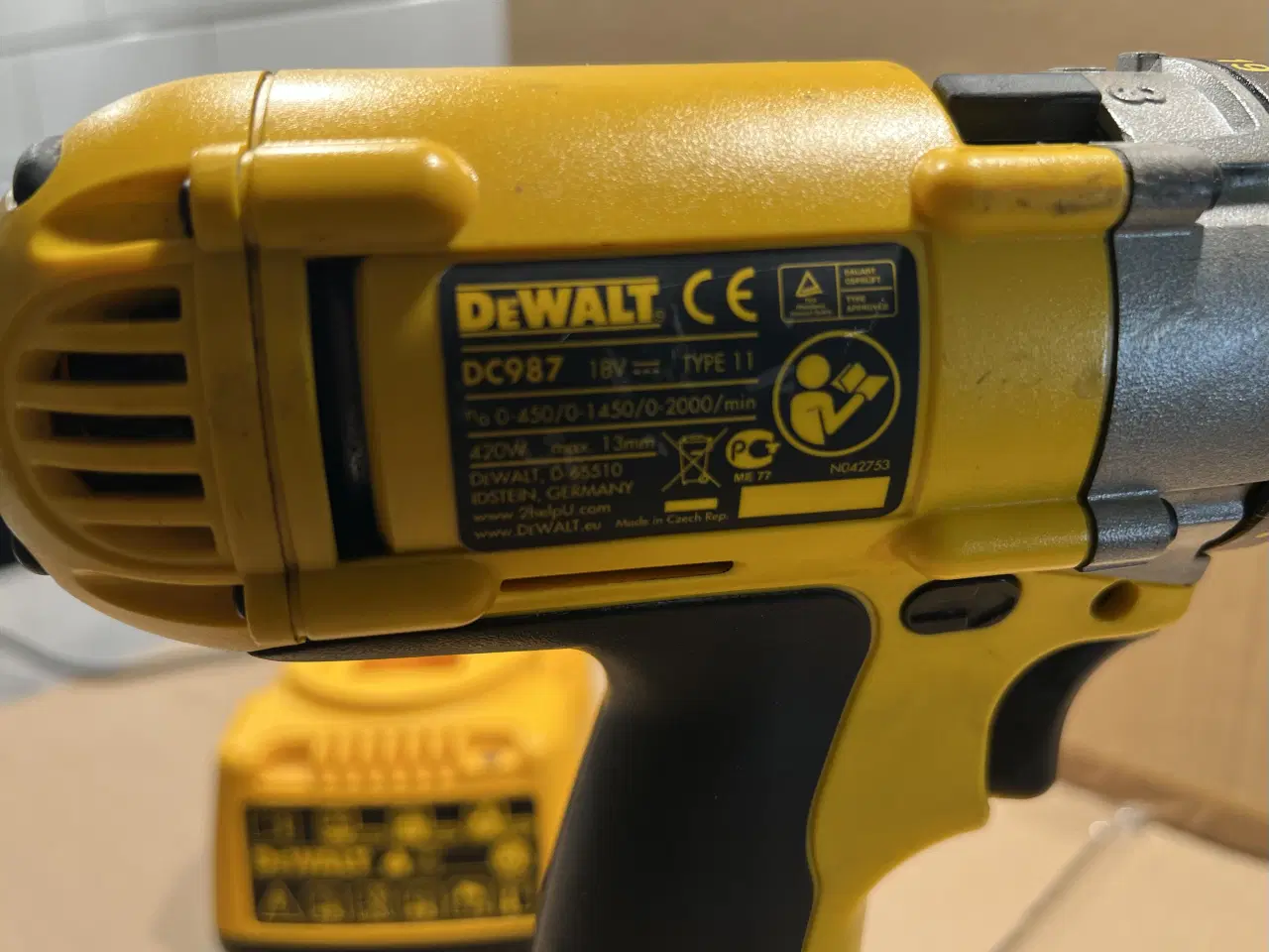 Billede 5 - DeWalt XRP Boremaskine m. kuffert og lader