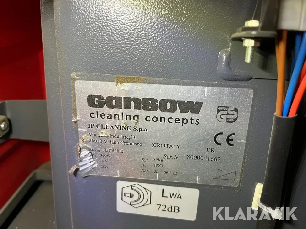 Billede 11 - Fejemaskine Jet Line Gansow