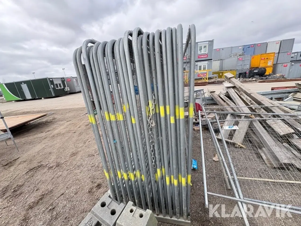 Billede 8 - Byggepladshegn og fødder 25 fag og 50 fødder