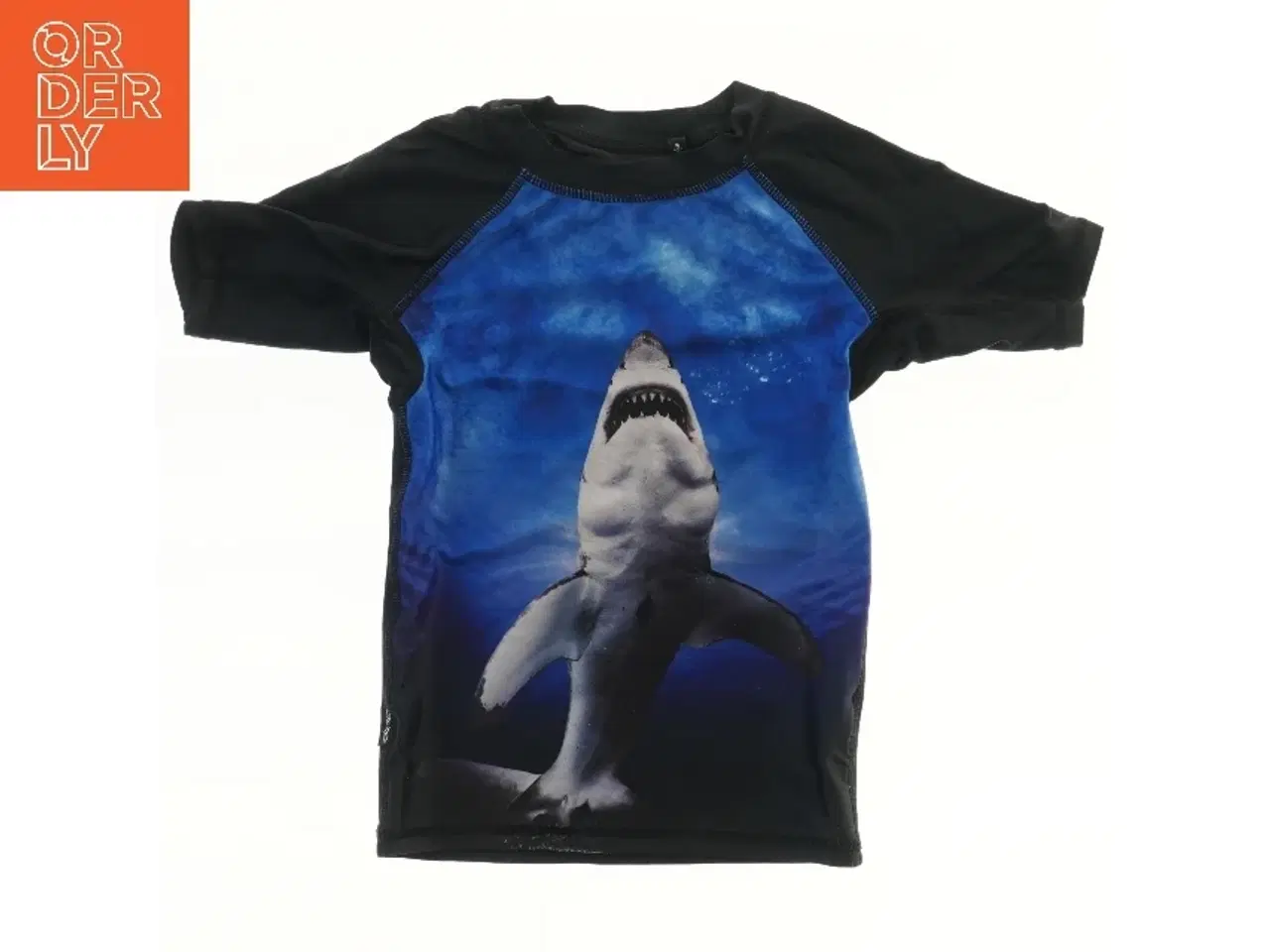 Billede 2 - Børne UV-bluse med hajmotiv fra Molo (str. 110)