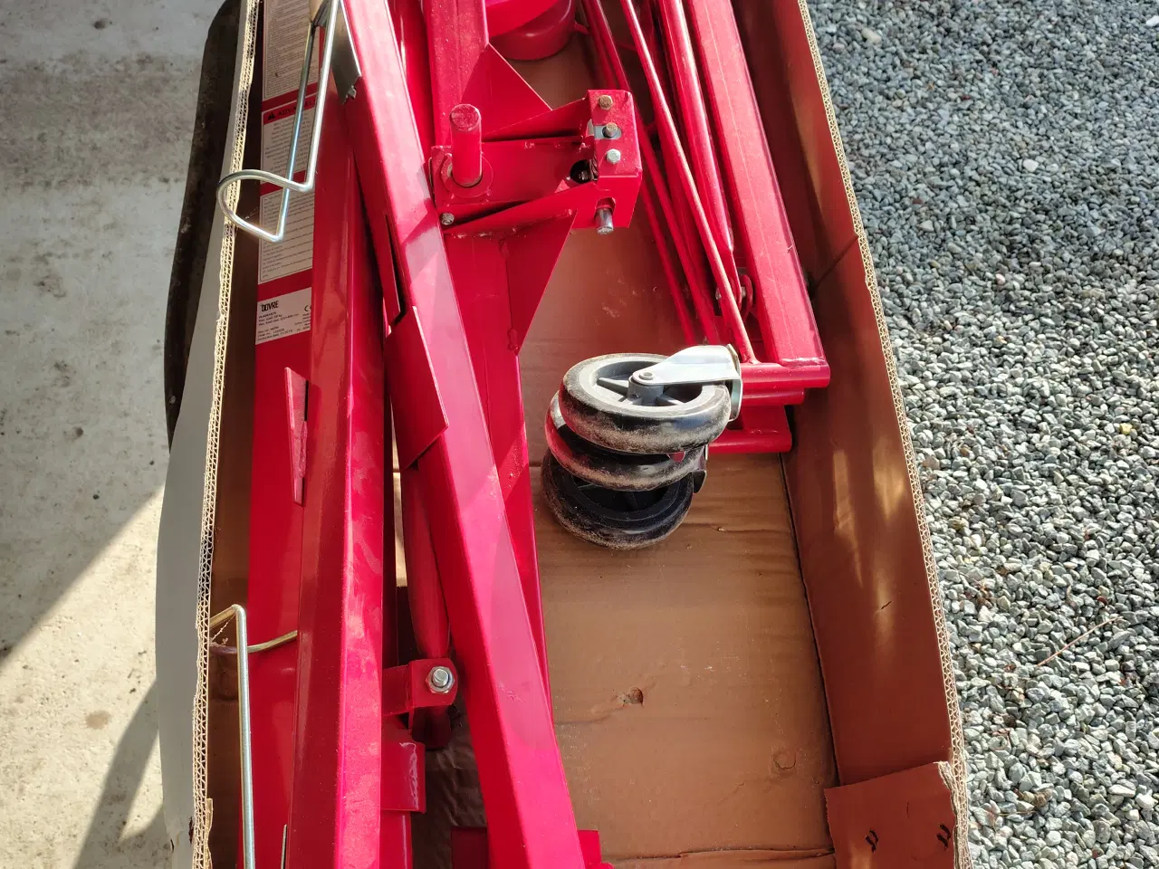 Billede 1 - Gipspladehejs. plade løfter 