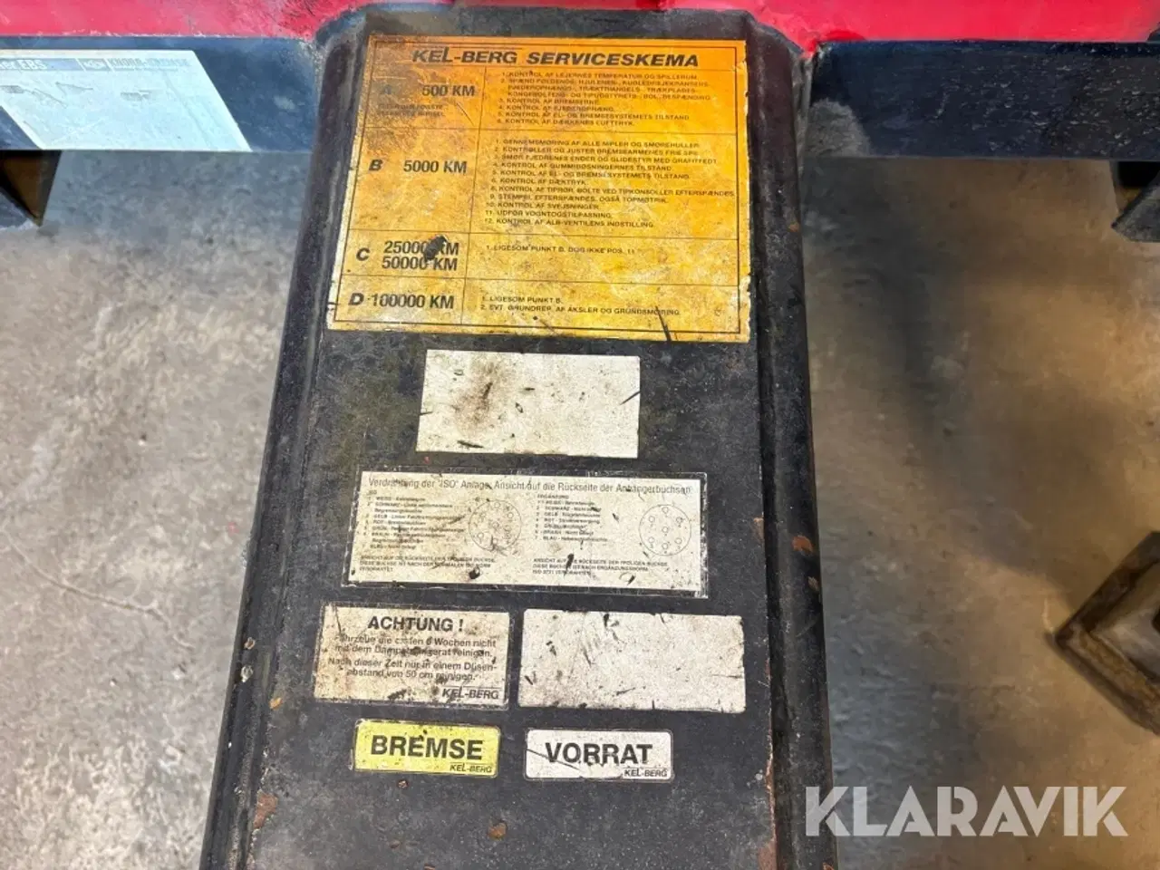 Billede 6 - Trailer Kel-Berg D920F