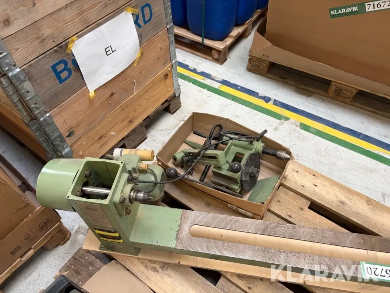 Billede 4 - Trædrejebænk Huvema HU 1000-2