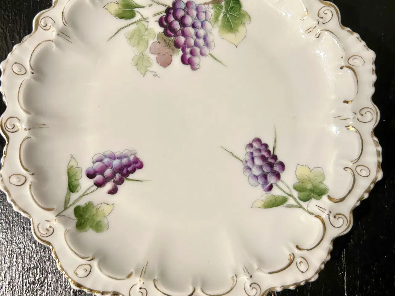 Billede 1 - MZ lille porcelæns platte , Porcelæn, 100 år gl., 