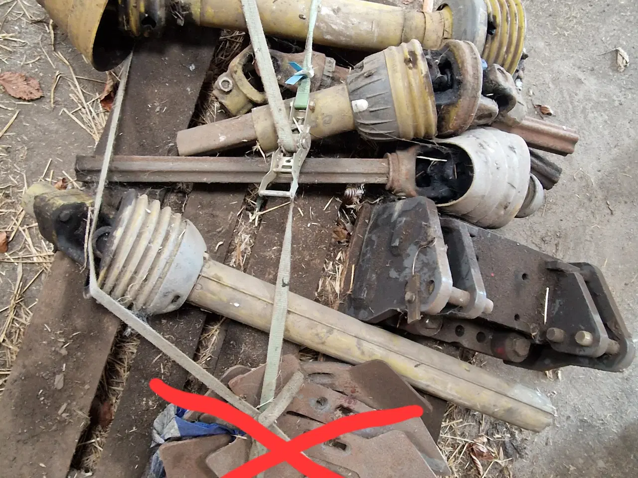 Billede 1 - Kraftoverføringsaksel m.m.