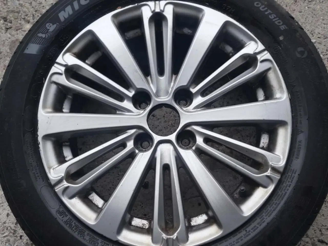 Billede 1 - original 16" Peugeot 208 alufælge