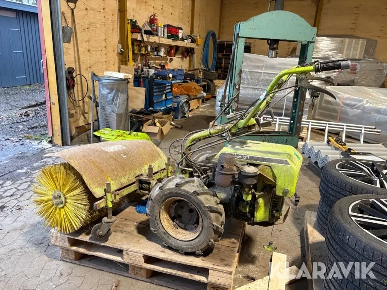 Billede 5 - Fejemaskine Grillion 127 med fræser