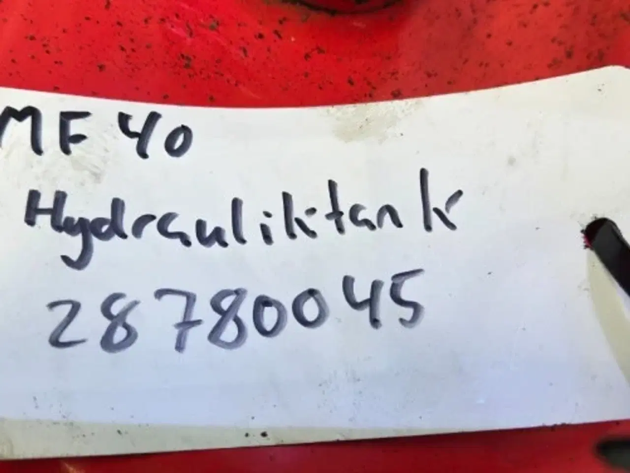 Billede 12 - Massey Ferguson 40 Hydrauliktank 28780045