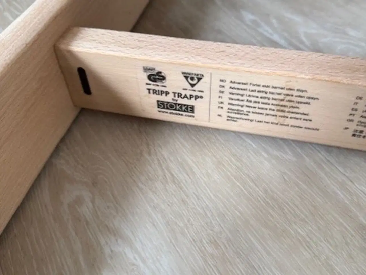 Billede 6 - Trip Trap Højstol NY MODEL i Massiv Bøg Lys Natur.