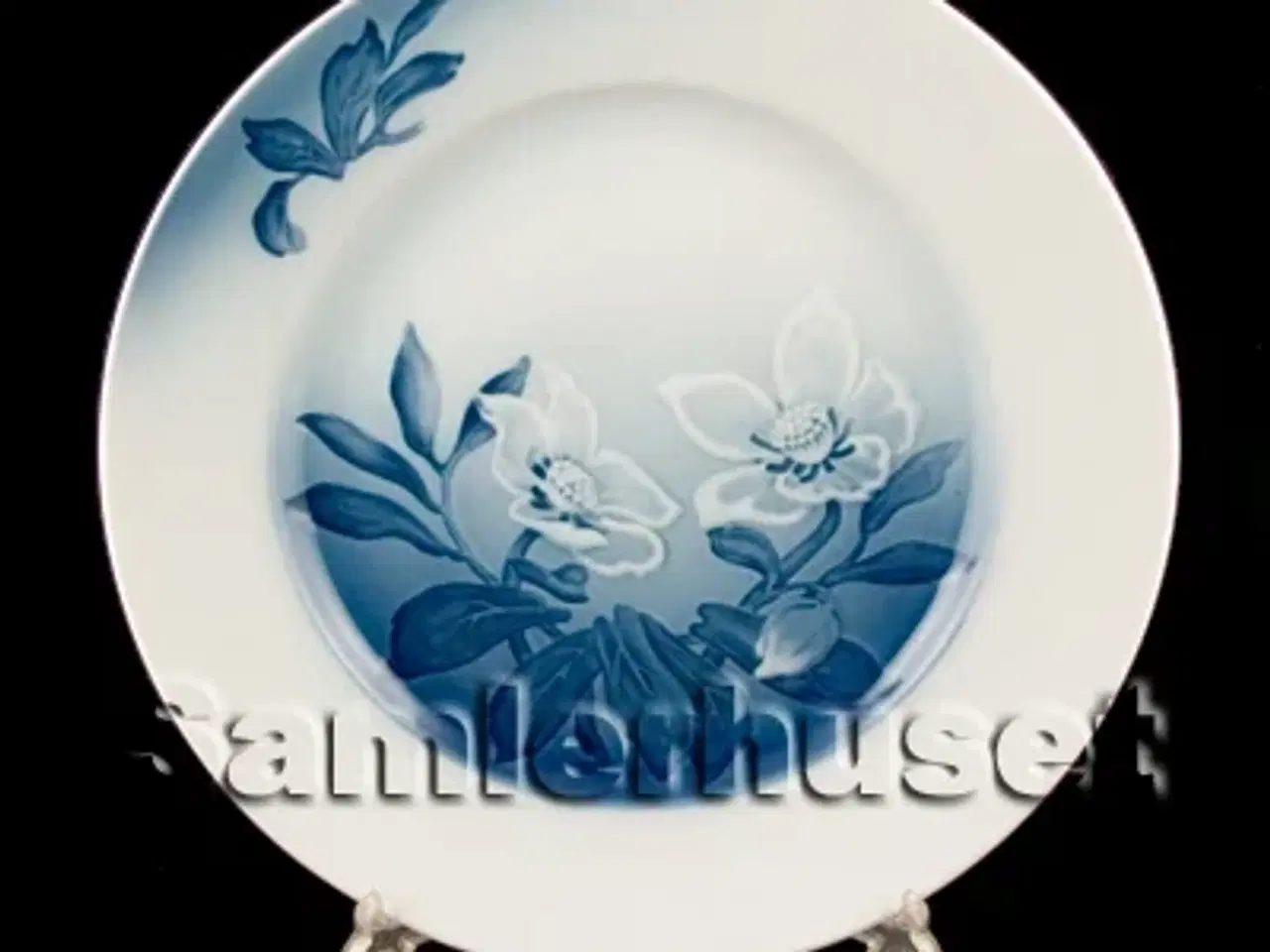 Billede 1 - Julerose Tallerken Flad 24 cm. BG 25/325