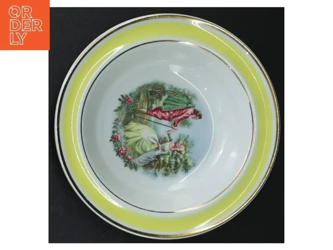 Billede 15 - Porcelænstallerkner med historiske motiver fra Arabia (str. 17 cm)