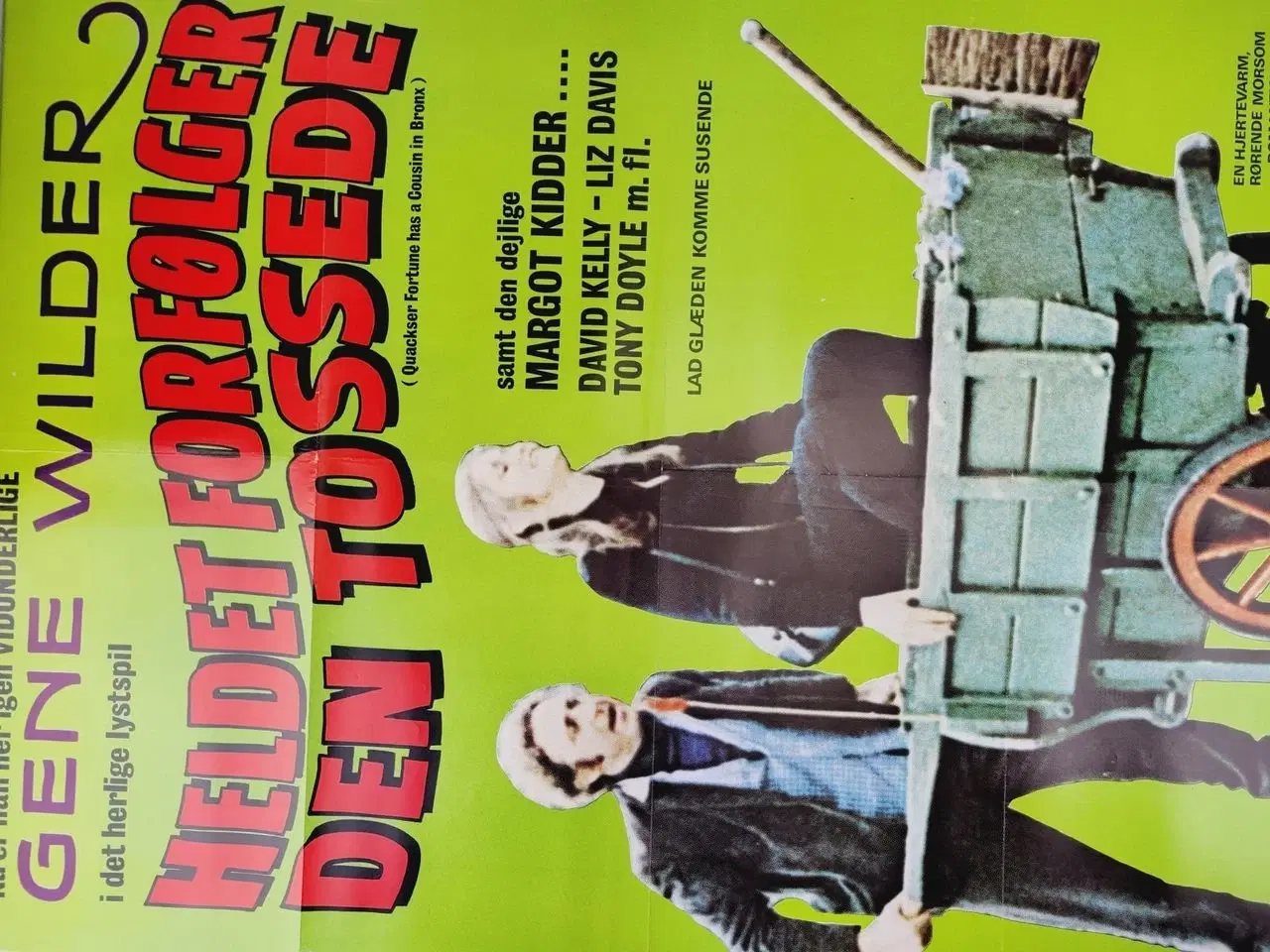 Billede 4 - ⭐️- Plakat: Vintage - Heldet Forfølger den Tossede