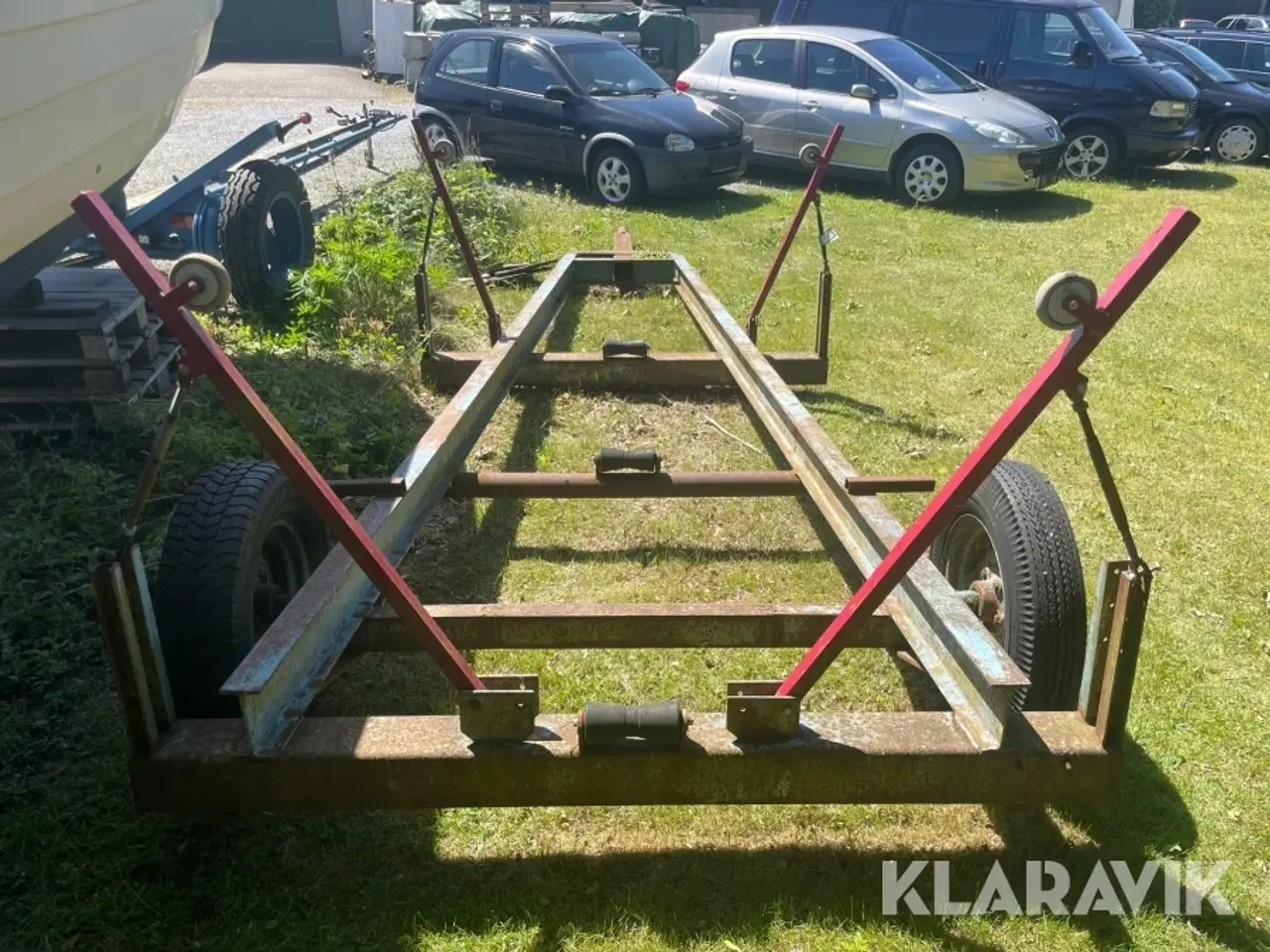 Billede 4 - Bådvogn