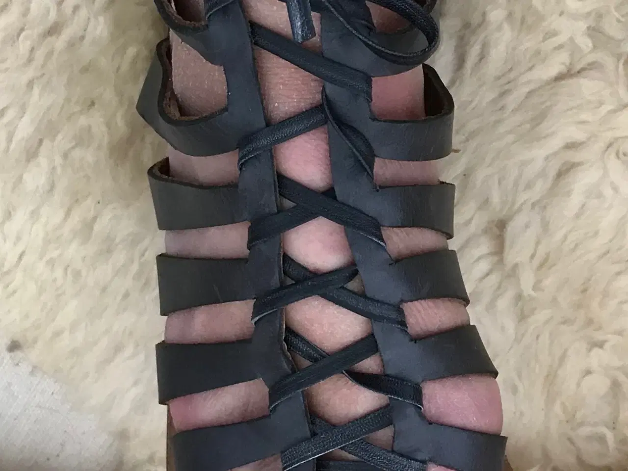 Billede 7 - Bubetti, blå sandaler, str 39,5