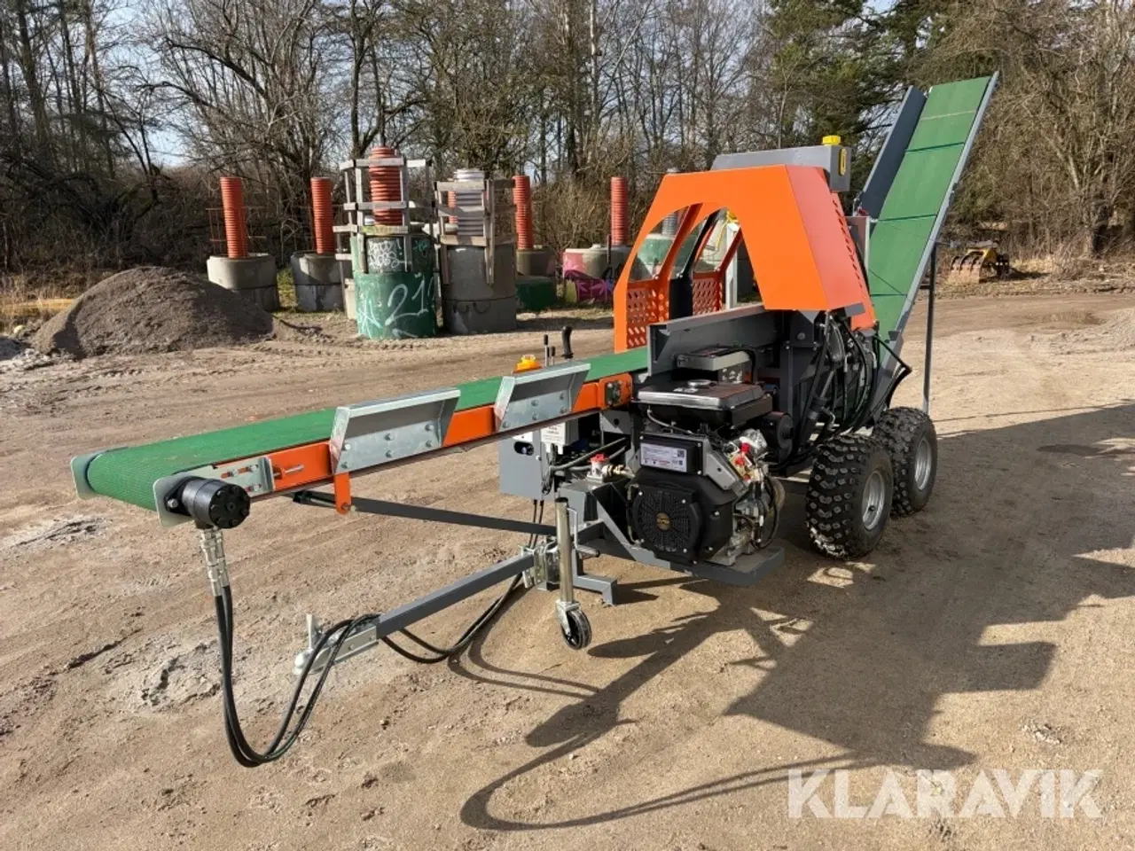 Billede 3 - Save/flækkeanlæg Jieru 30T Firewood Processor