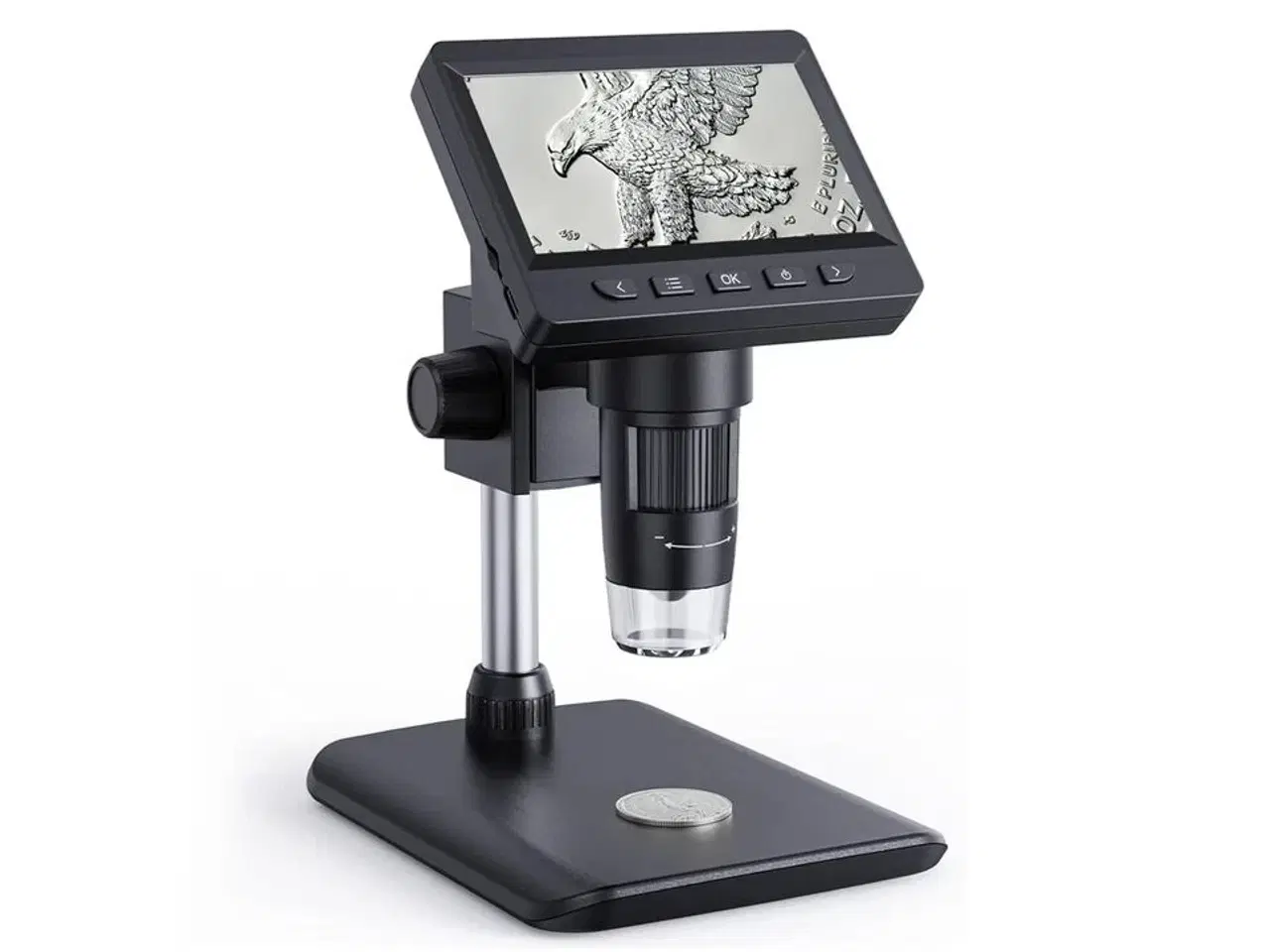 Billede 1 - USB-mikroskop med 4,3" skærm.