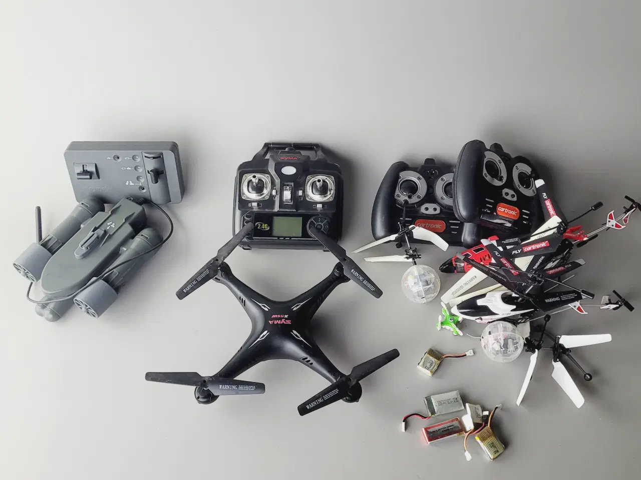 Billede 1 - 🚁 RC Helikoptere & Drone Samling - Utestet 🕹️