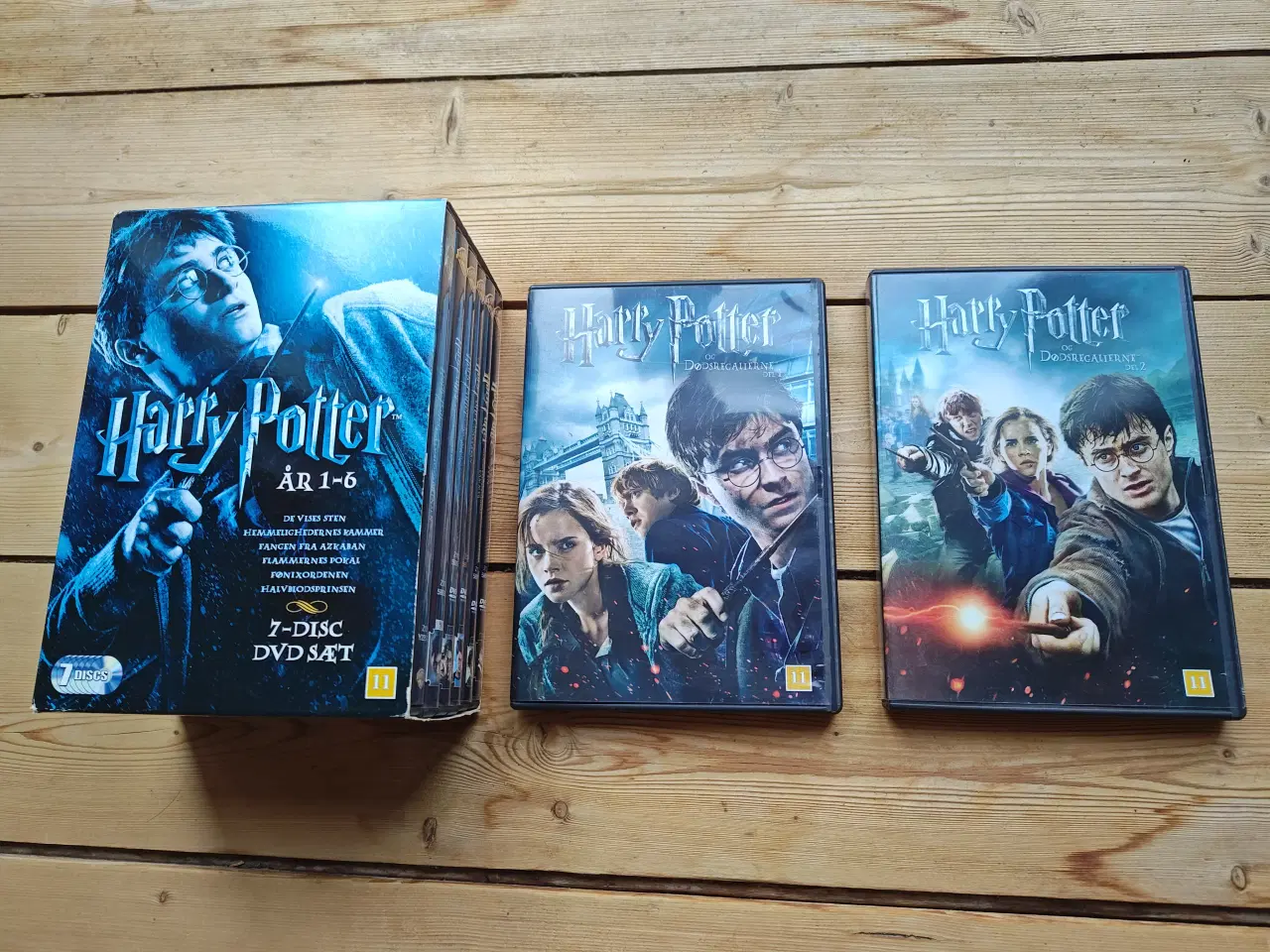 Billede 1 - Alle Harry Potter filmene komplet på DVD