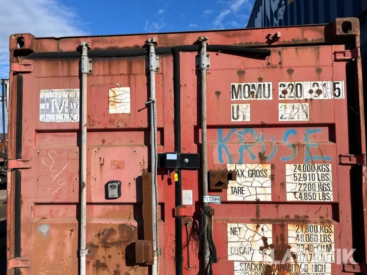 Billede 3 - Skibscontainer 20 Fod
