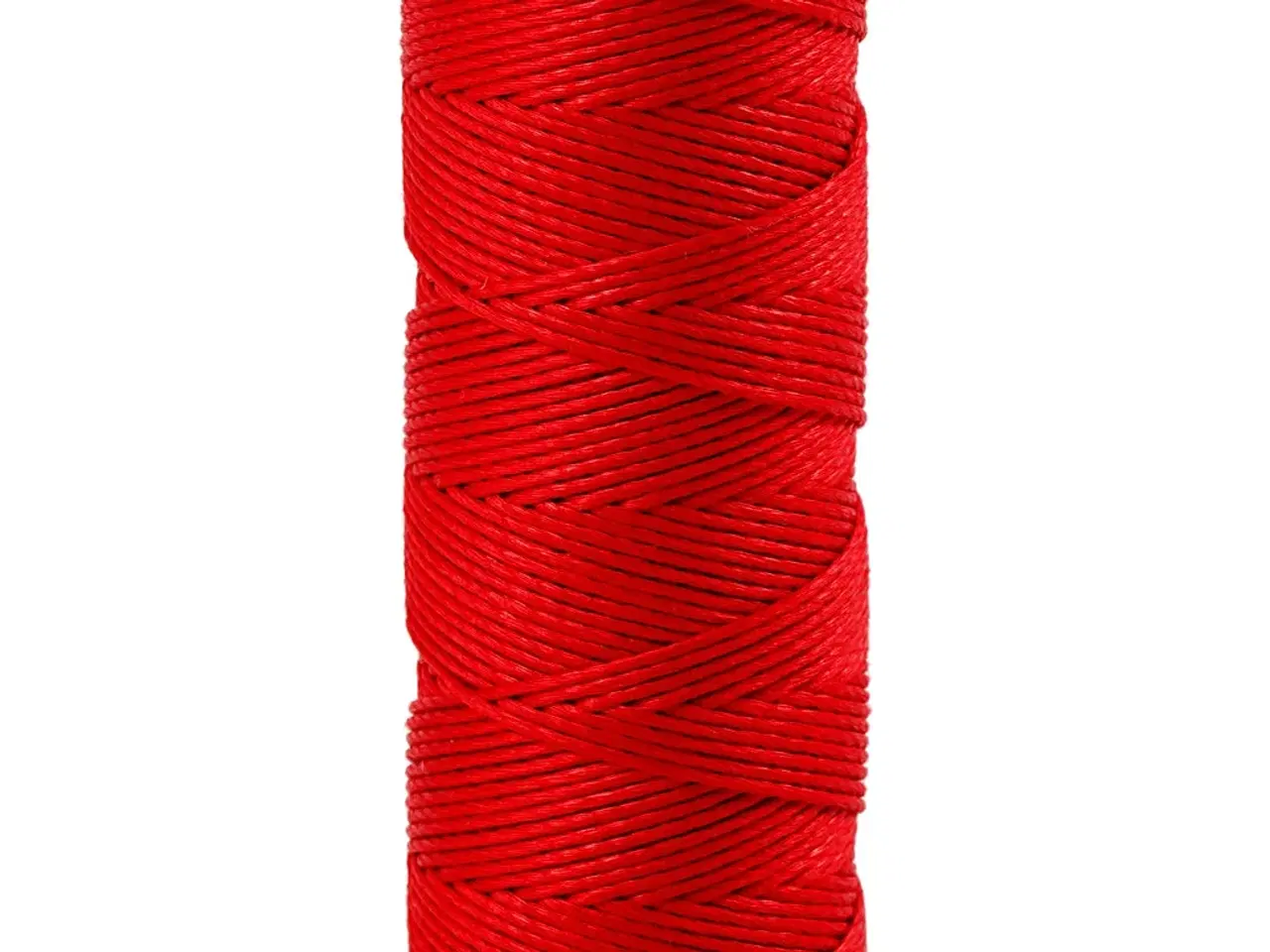 Billede 1 - Bambussnor, tykkelse 1 mm, rød, 65m/ 1 rl.