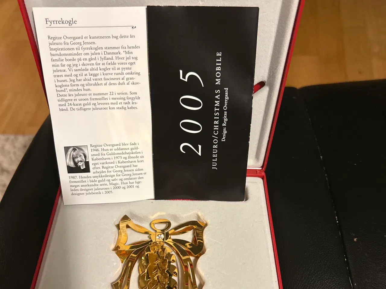 Billede 2 - George Jensen uro 2005 snefnug i fin stand