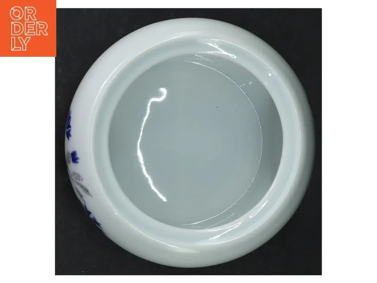 Billede 4 - Dementer blå kornblomst B&G porcelænssukkerskål fra B&G, Demeter (str. H. 11,5 cm. ø. 11,5 cm)