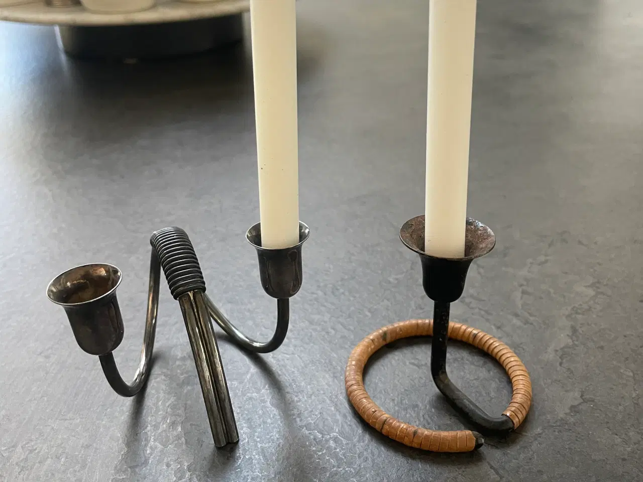 Billede 2 - Retro vintage lysestager lysestage 