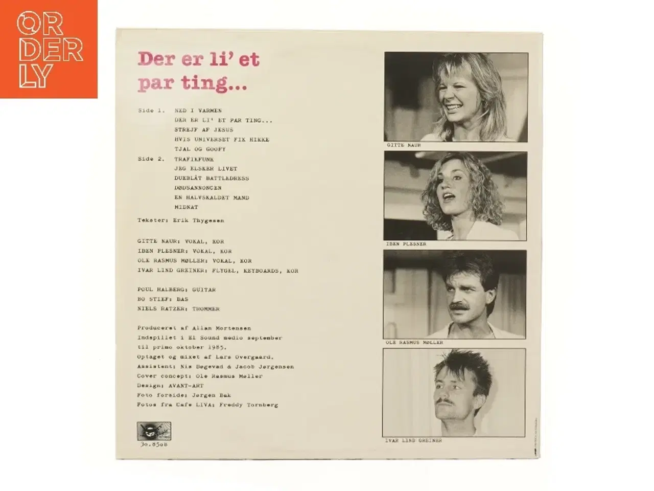 Billede 2 - Vinylplade: Der er li&#39; et par ting...
