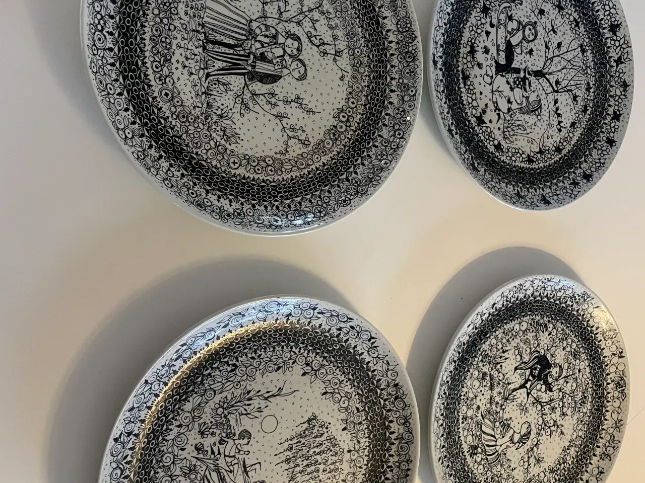 Billede 1 - Bjørn Wiinblad årstiderne 4 stk