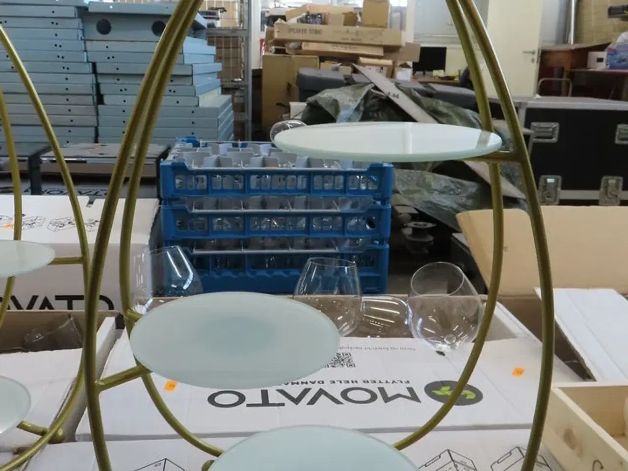 Billede 2 - 4 stk. Serveringsopsats