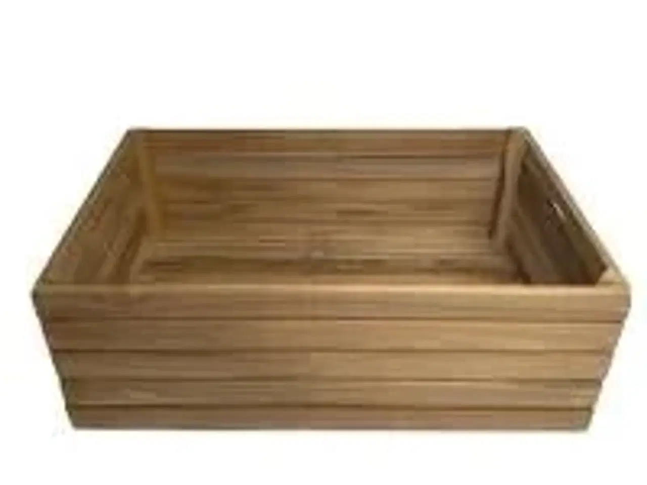 Billede 1 - 4 stk. Kasse Teak 1/1 GN B530 x D325 x H180 mm WOOD by KEN STORKØKKEN