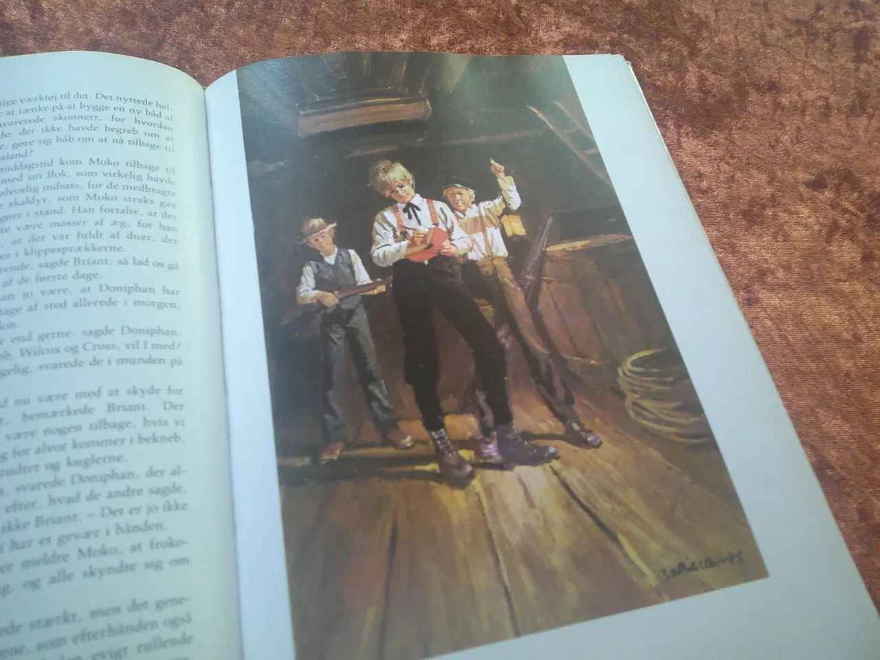 Billede 4 - To års ferie, Jules Verne,