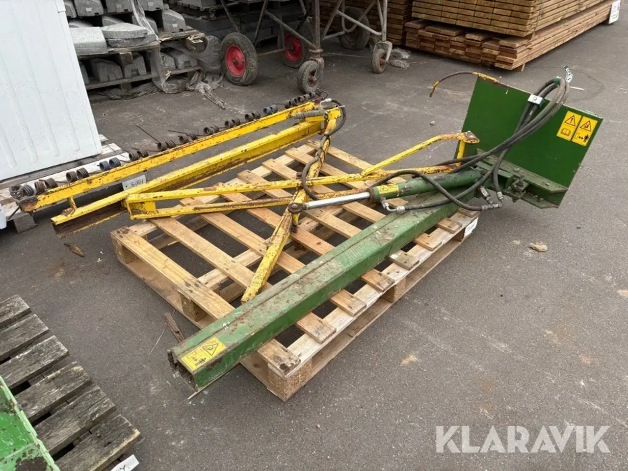 Billede 1 - Lot: halmrive og overfaldsgreb Avant