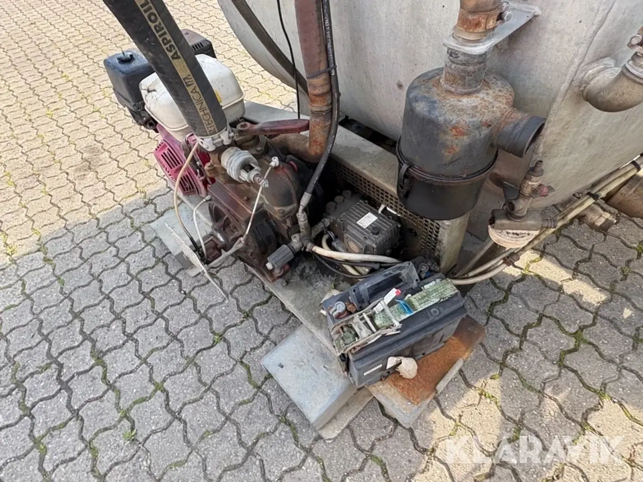 Billede 10 - Mobil slamsuger Global 1400 liters