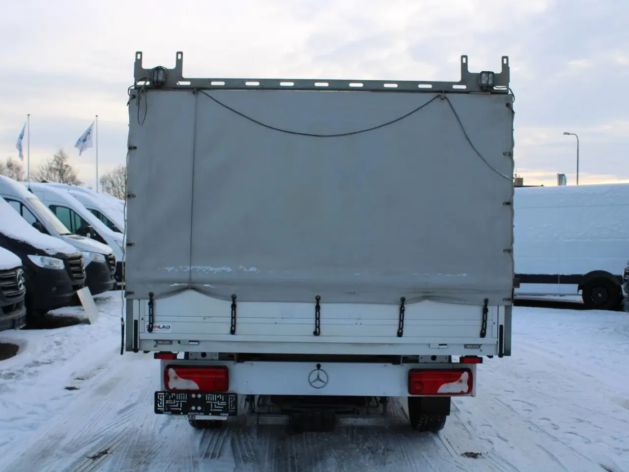 Billede 10 - Mercedes Sprinter 316 2,2 CDi A3 Mandskabsvogn m/lad RWD