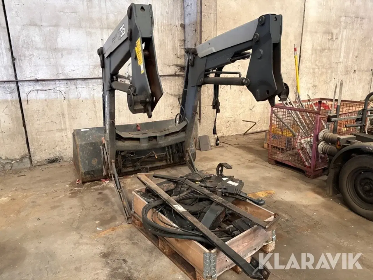 Billede 4 - Frontlæsser Quicke Q35 komplet med beslag