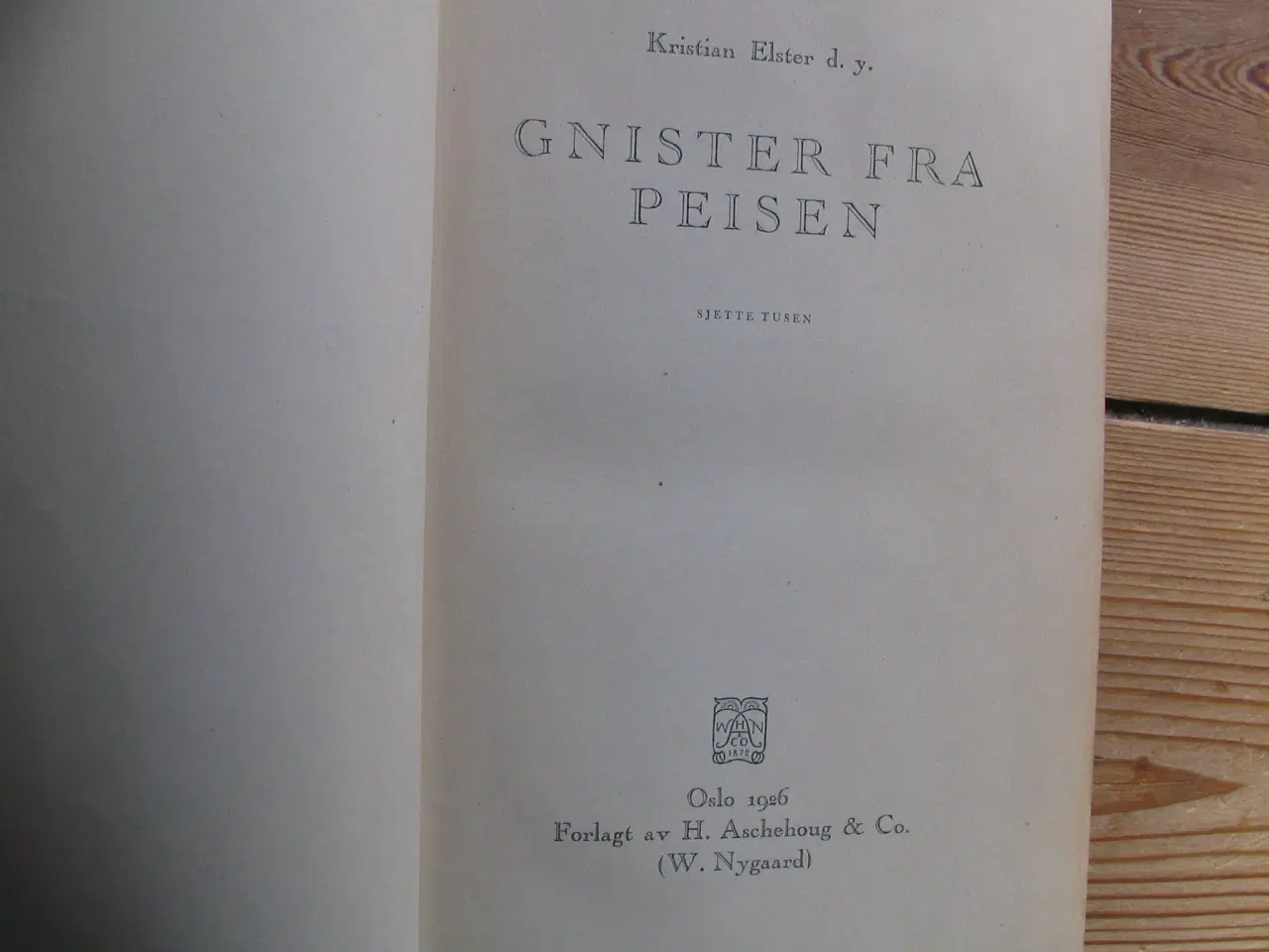 Billede 3 - Kristian Elster d.y. Gnister fra peisen