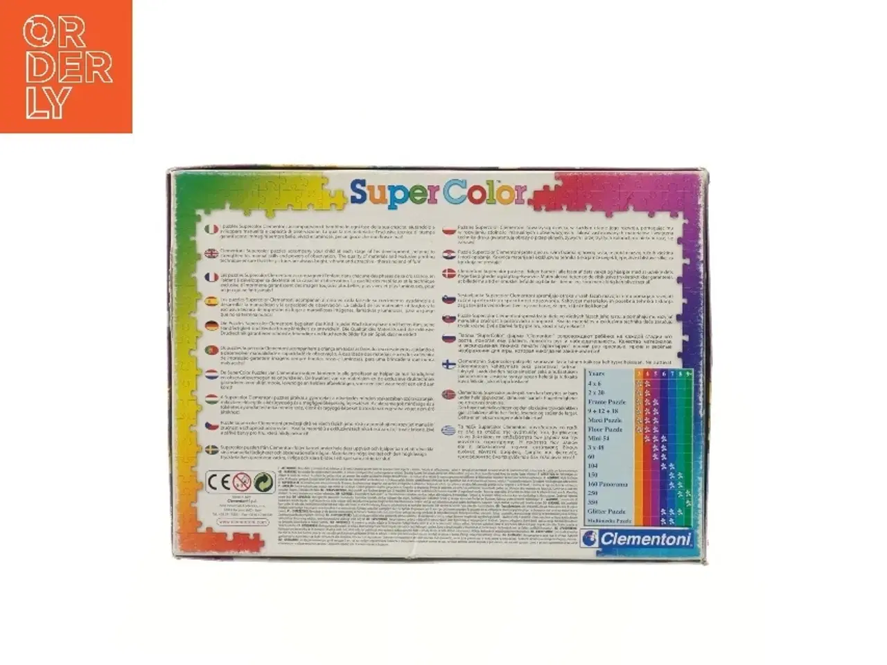 Billede 2 - Disney Clementoni puslespil fra Clementoni (str. 4x34x25 cm)