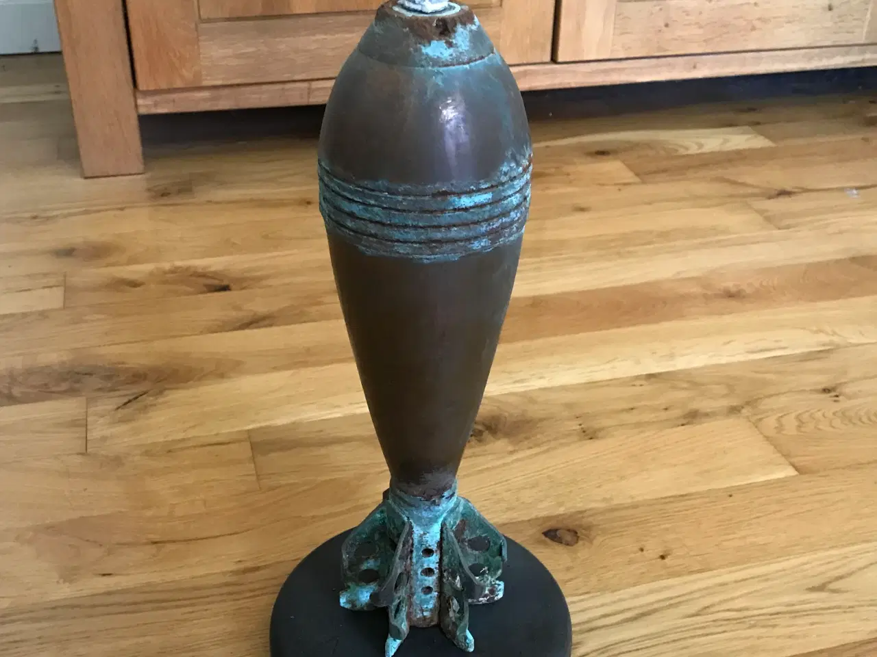 Billede 1 - Granat Mortergranat lampe projekt