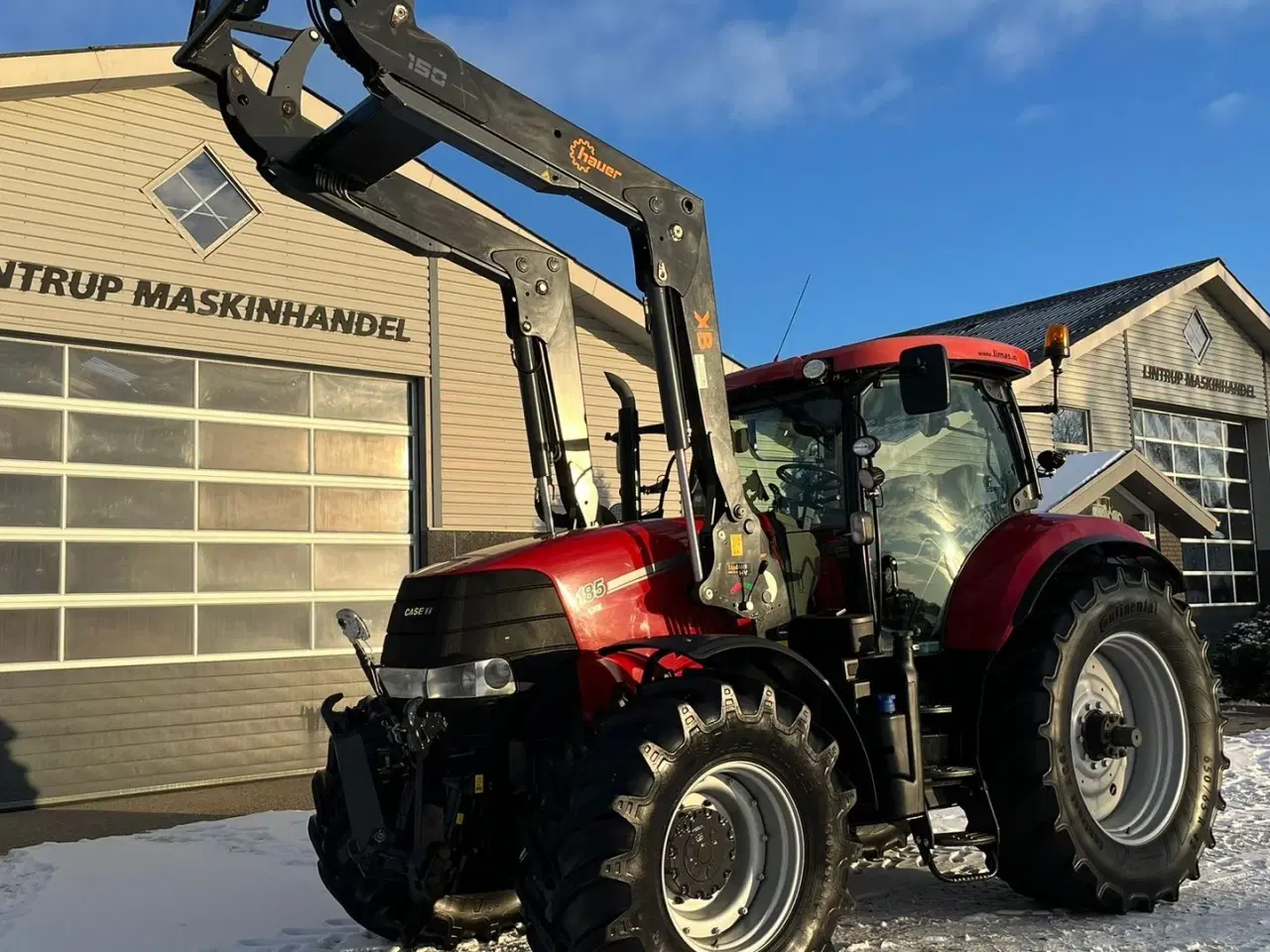 Billede 10 - Case IH PUMA 185 CVX Med frontlæsser og frontlift