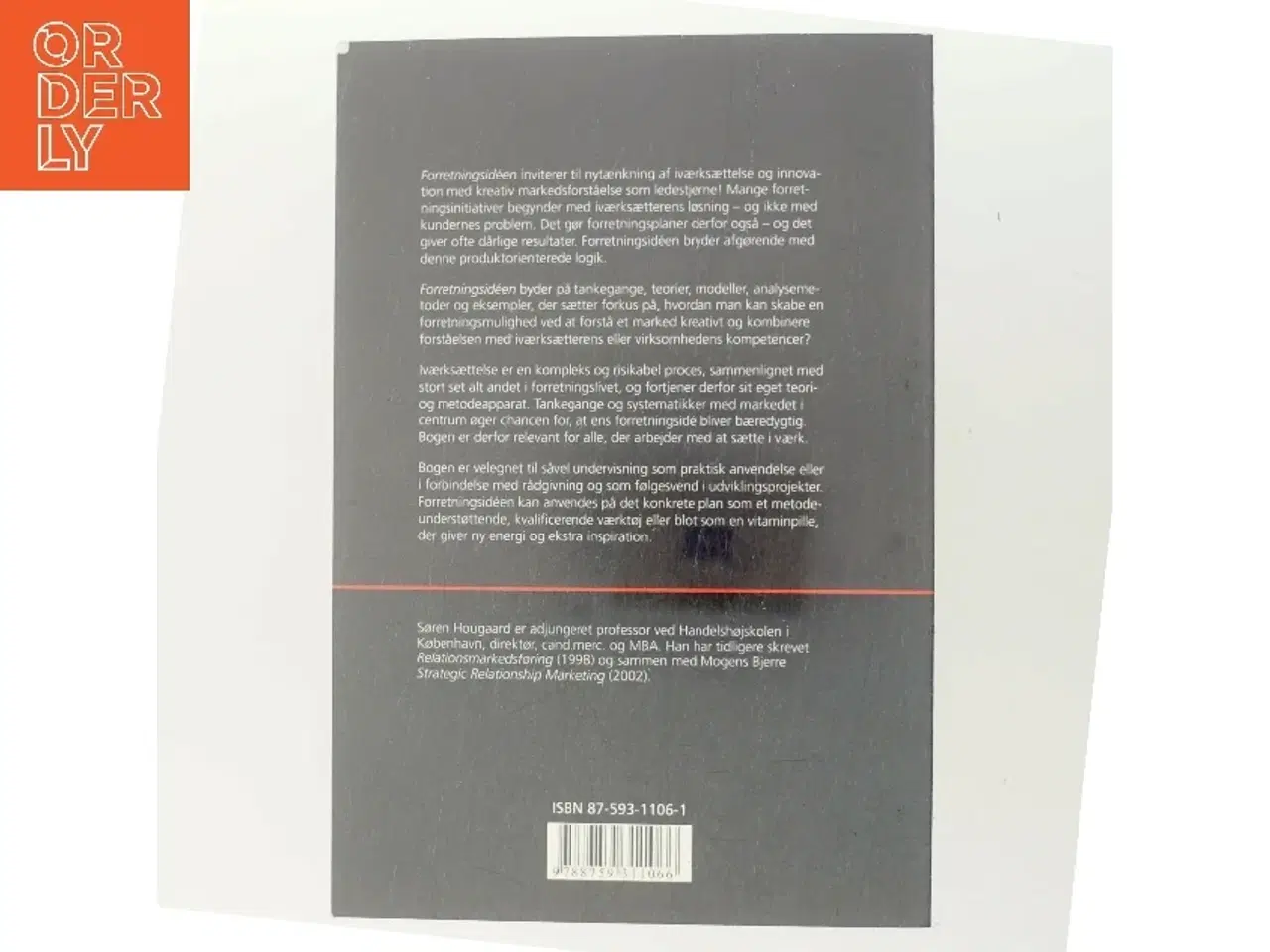 Billede 3 - Forretningsidéen : om iværksættelsens tidligste faser af Søren Hougaard (f. 1950) (Bog)