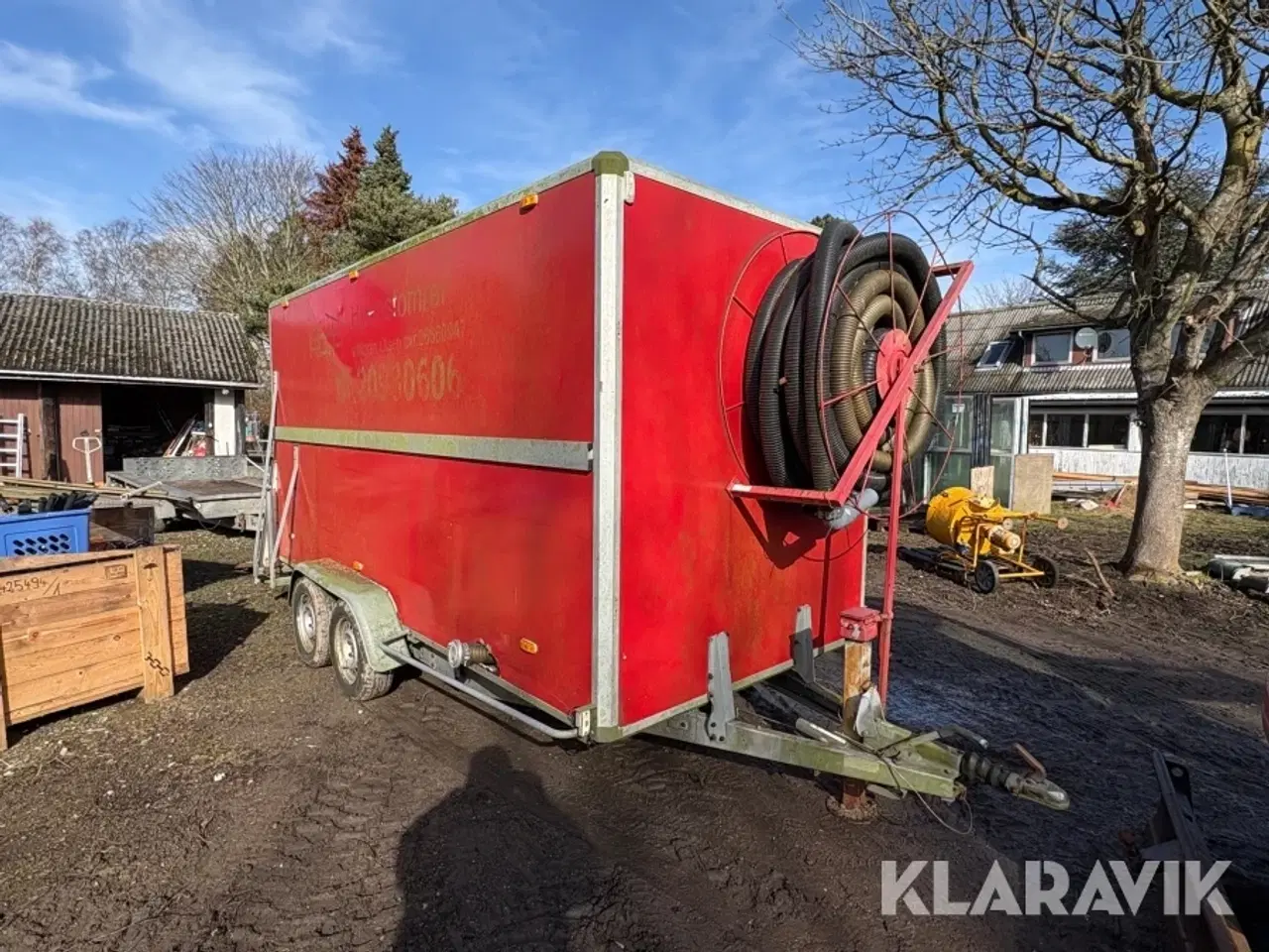 Billede 2 - Cargo trailer Variant med isolerings maskine