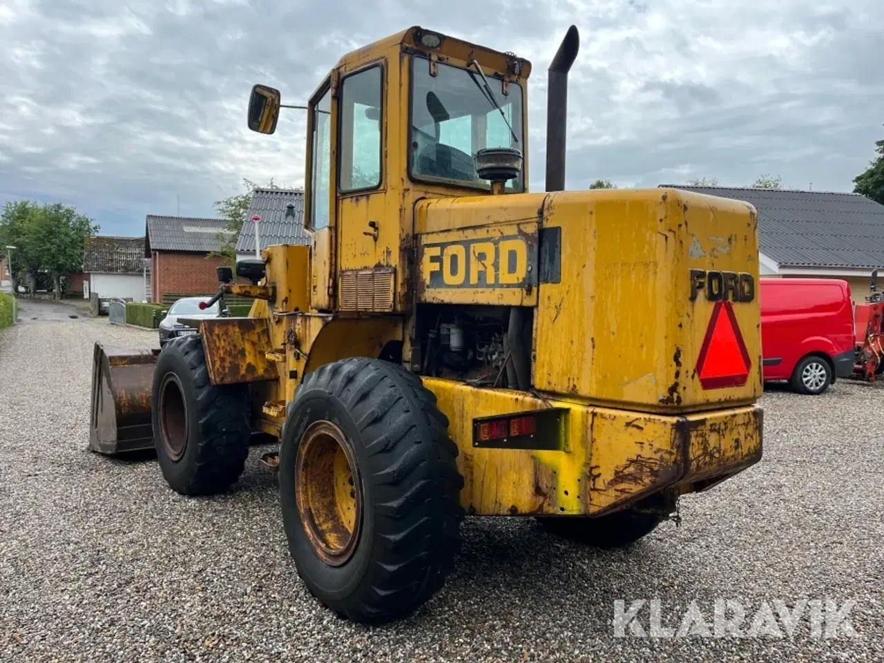 Billede 4 - Gummiged Ford A62 med skovl