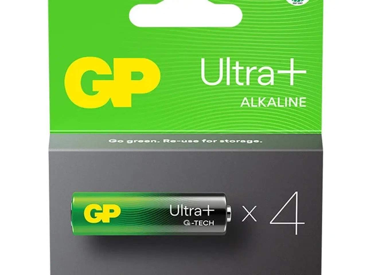 Billede 1 - GP Ultra Plus Alkaline AA-batteri 15AUP/LR6 4-pak