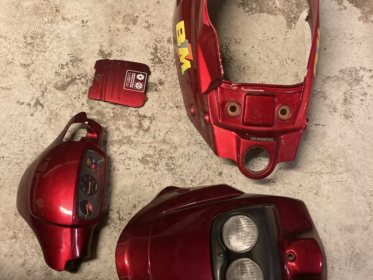 Billede 4 - Pgo Big Max - Hot50 Skjolde, Speedo, forlygte 