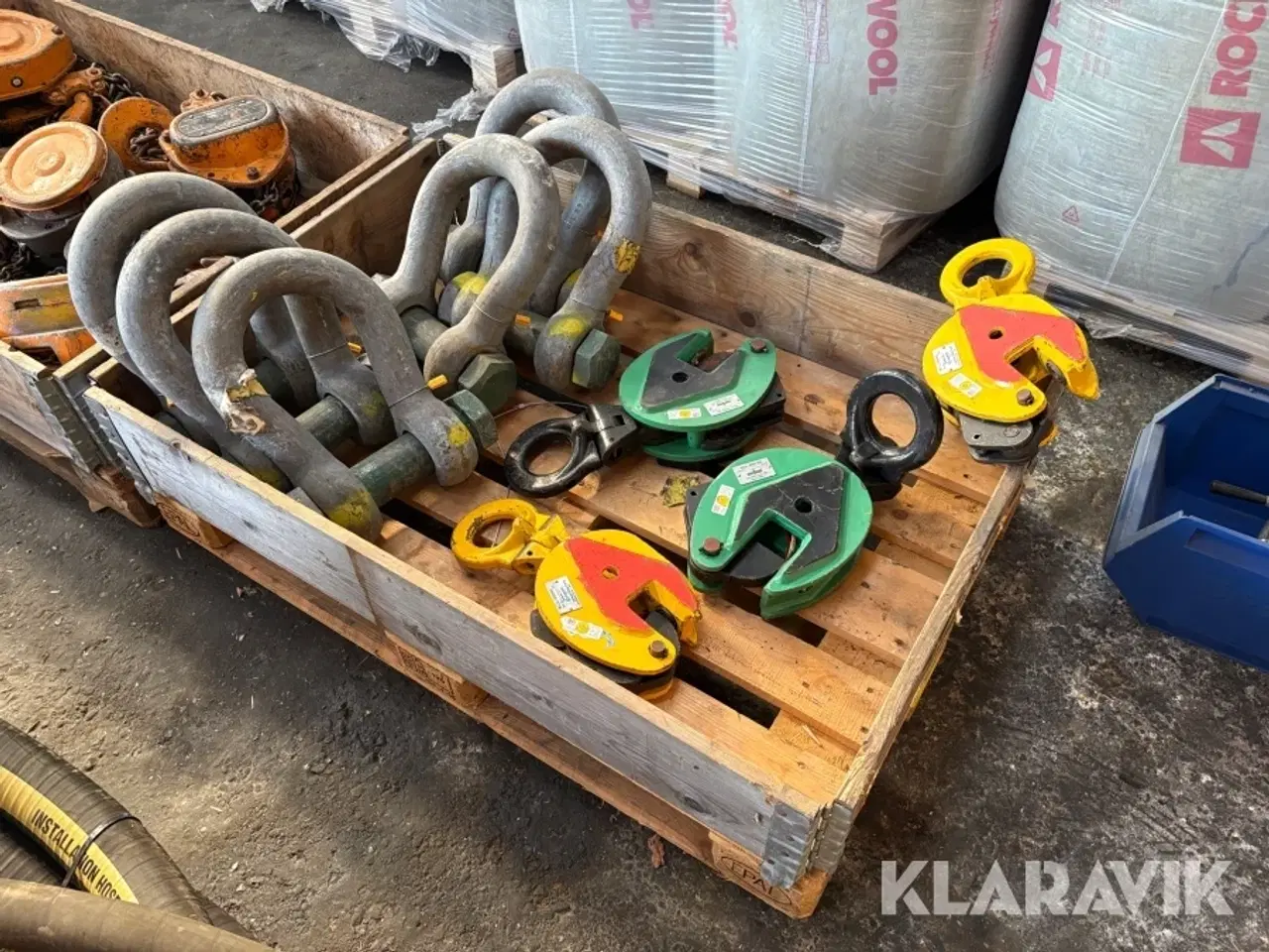 Billede 3 - Løfte klammer og sjækler Haklift og danløft 3000 og 5000kg