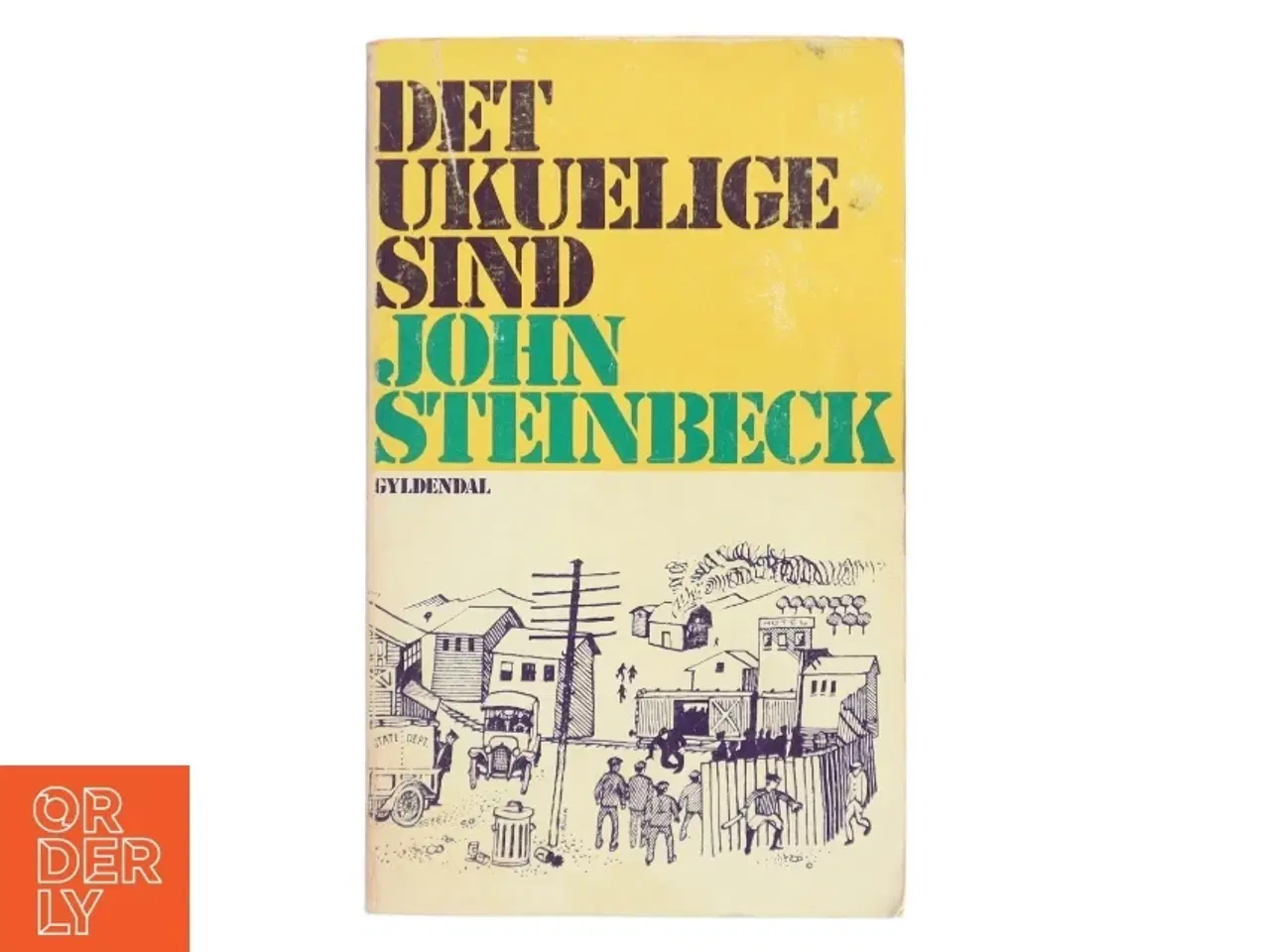 Billede 1 - Det ukuelige sind af John Steinbeck (Bog)