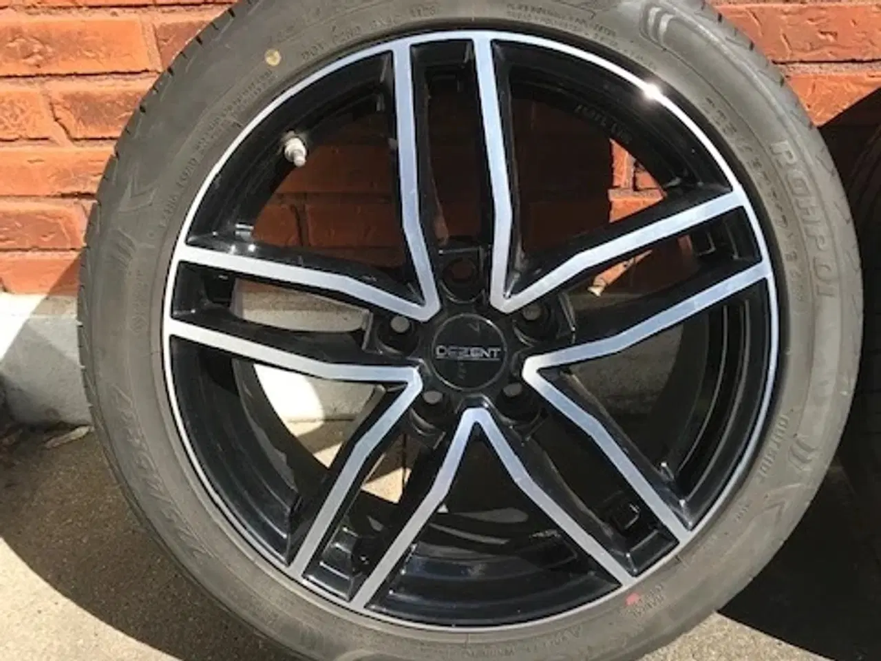 Billede 1 - KIA/Hyundai 7X17" DEZENT BLACK flotte alufælge  