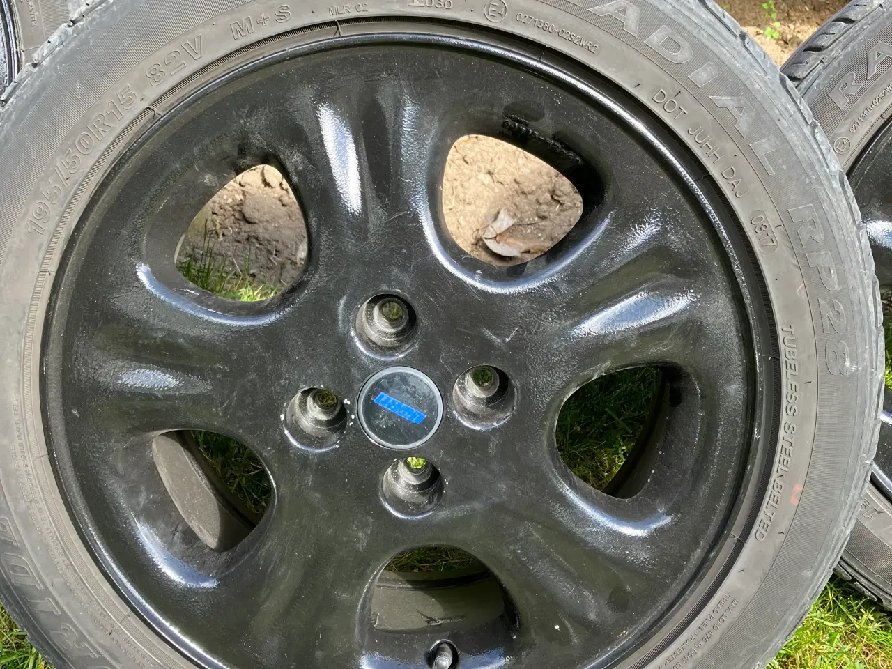 Billede 3 - Alufælge til Fiat Punto/Panda