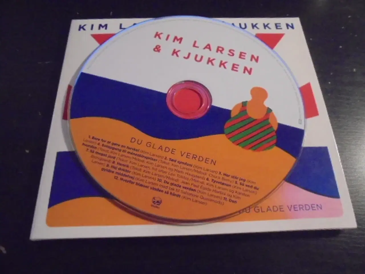 Billede 4 - CD – Kim Larsen og Kjukken – Du glade verden  